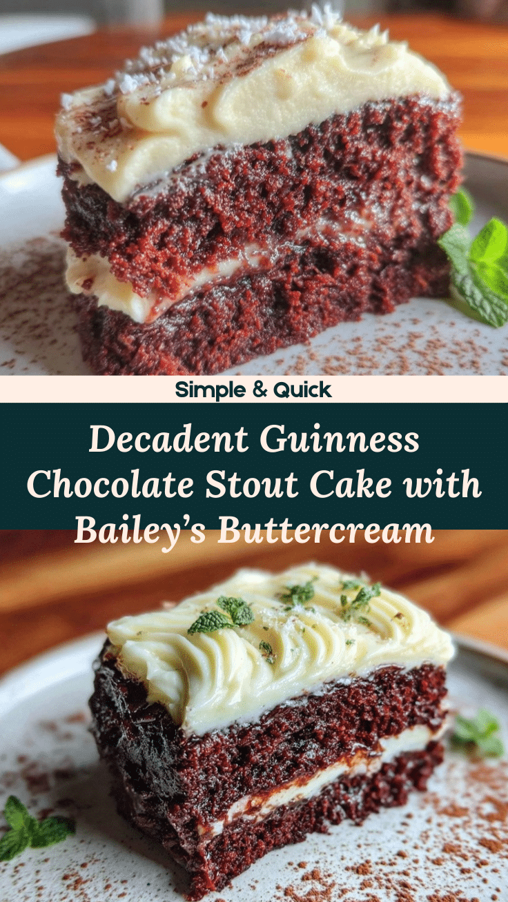 Guinness Chocolate Stout Cake recipe