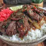 Gyudon beef bowl recipe - featured image