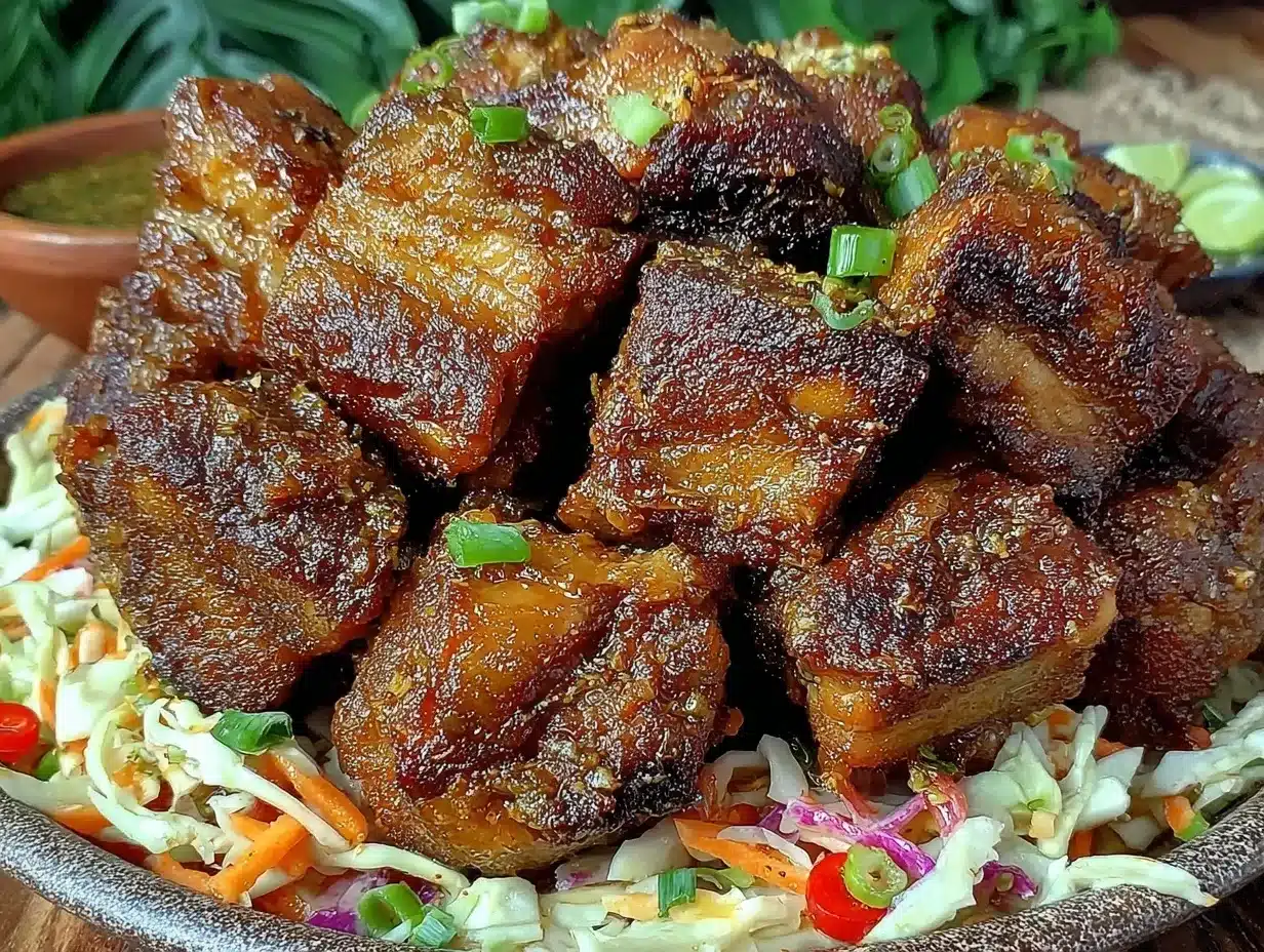 haitian griot fried pork preparation steps