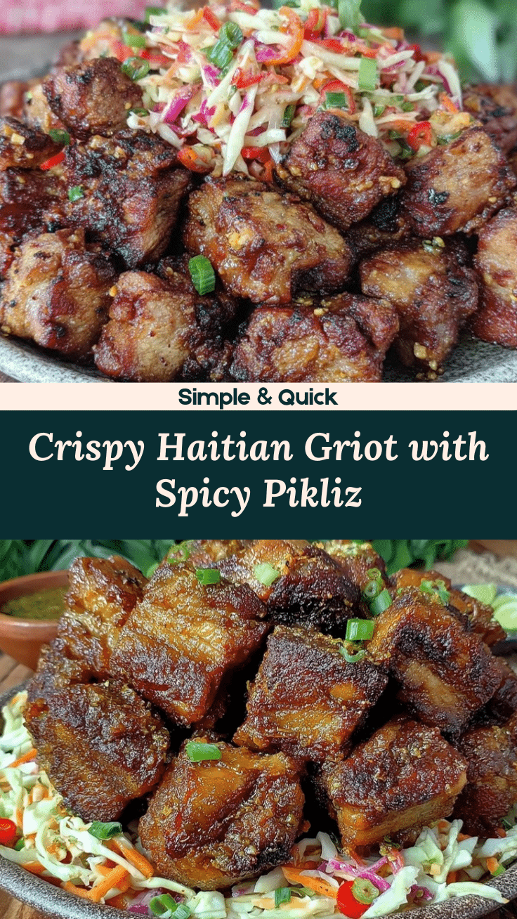 haitian griot fried pork recipe