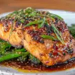 honey soy salmon recipe - featured image