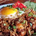 Indonesian nasi goreng fried rice - featured image