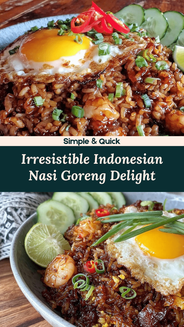 Indonesian nasi goreng fried rice recipe