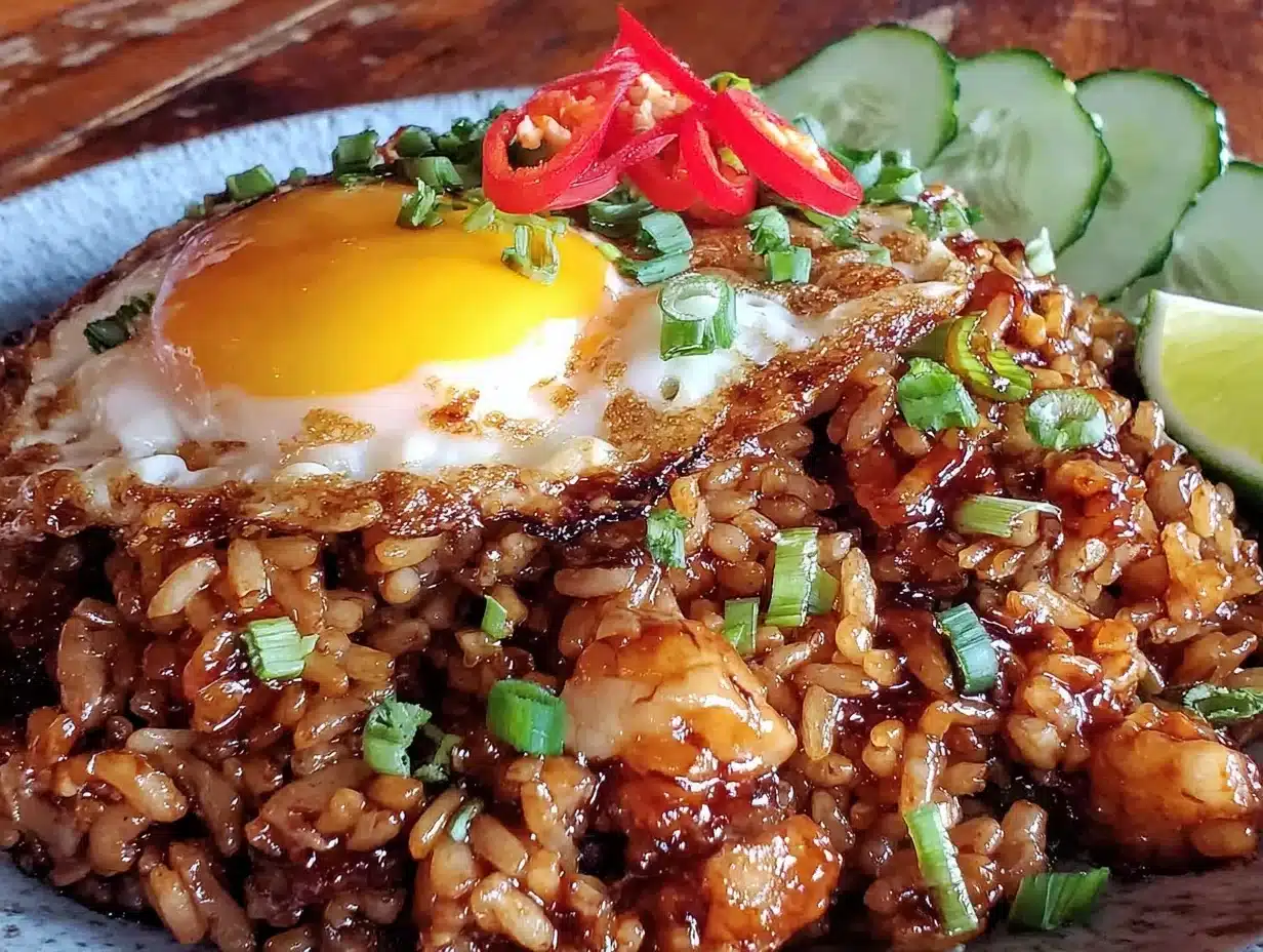 Indonesian nasi goreng fried rice - featured image