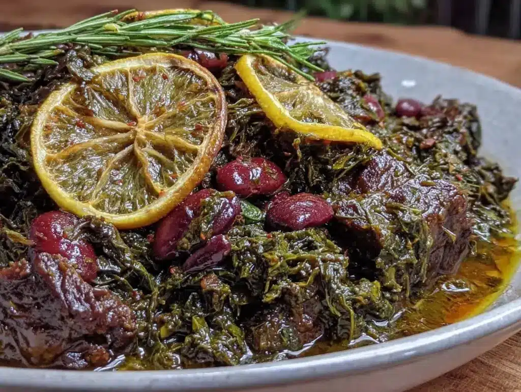 iranian ghormeh sabzi stew - featured image