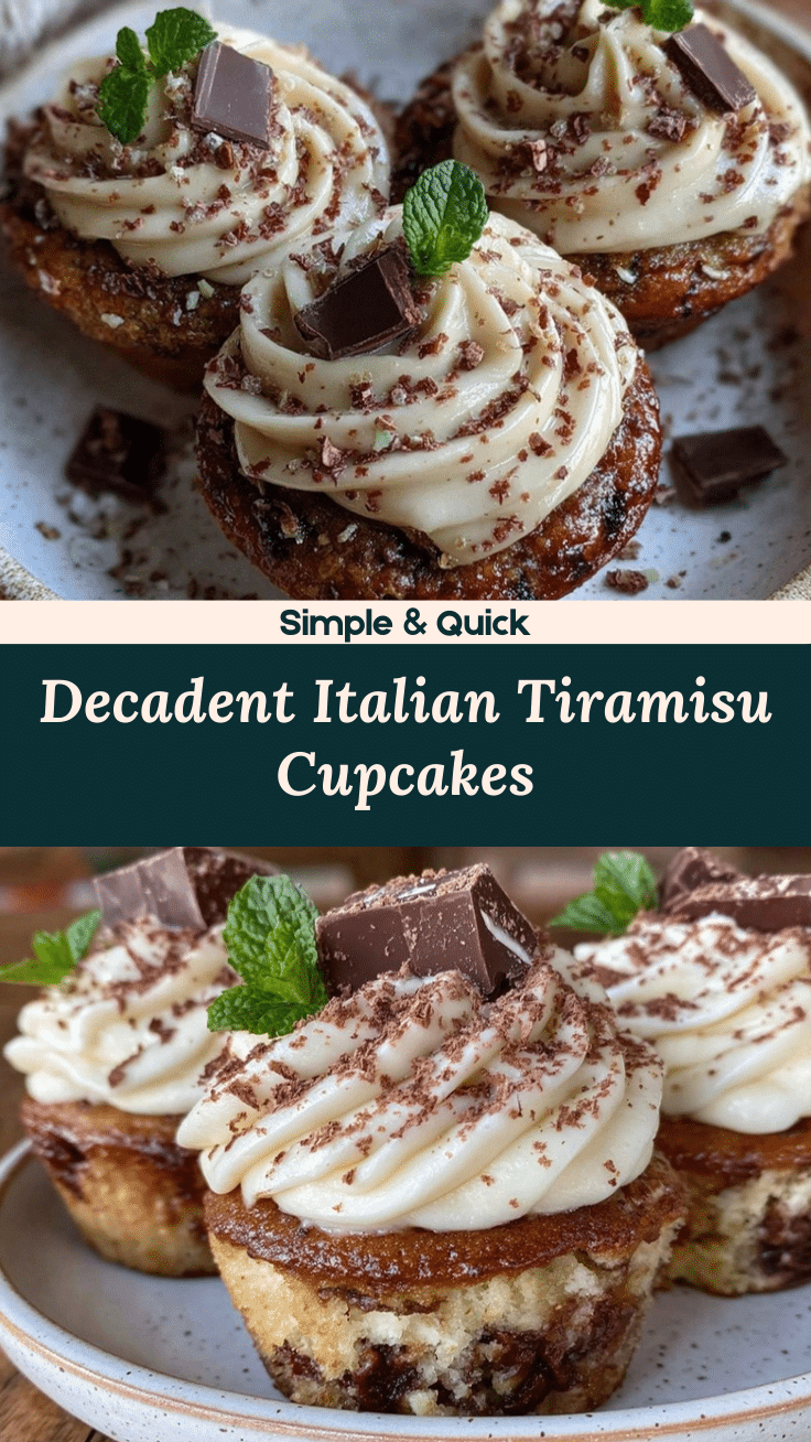 italian tiramisu cupcakes recipe