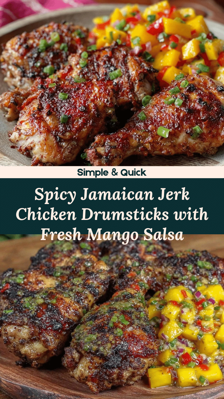 Jamaican jerk chicken drumsticks recipe