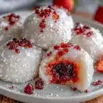japanese strawberry mochi - featured image