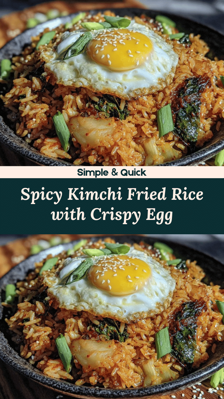 kimchi fried rice recipe