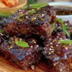Korean BBQ galbi short ribs - featured image