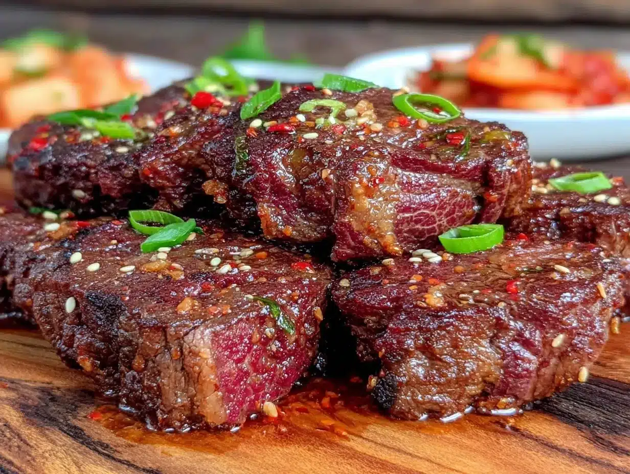 Korean BBQ galbi short ribs preparation steps