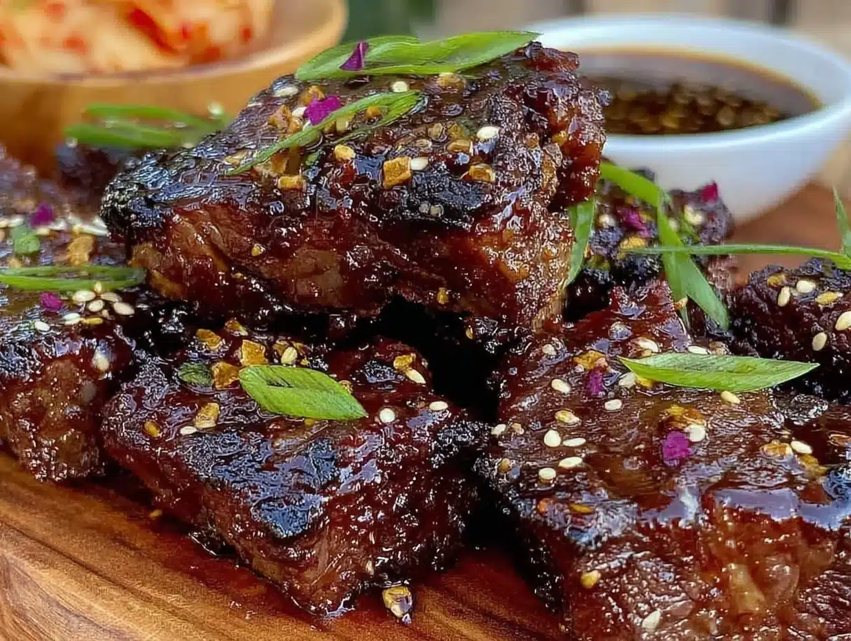 Korean BBQ galbi short ribs - featured image
