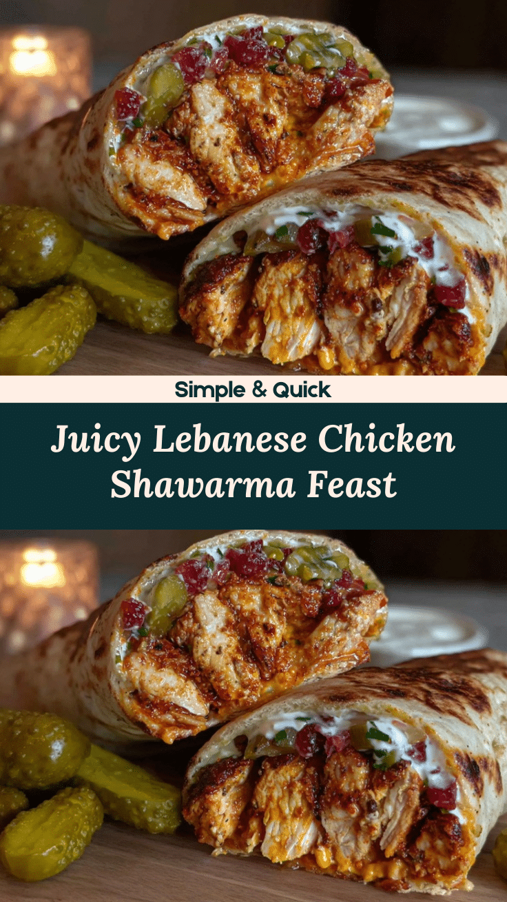 Lebanese chicken shawarma recipe recipe