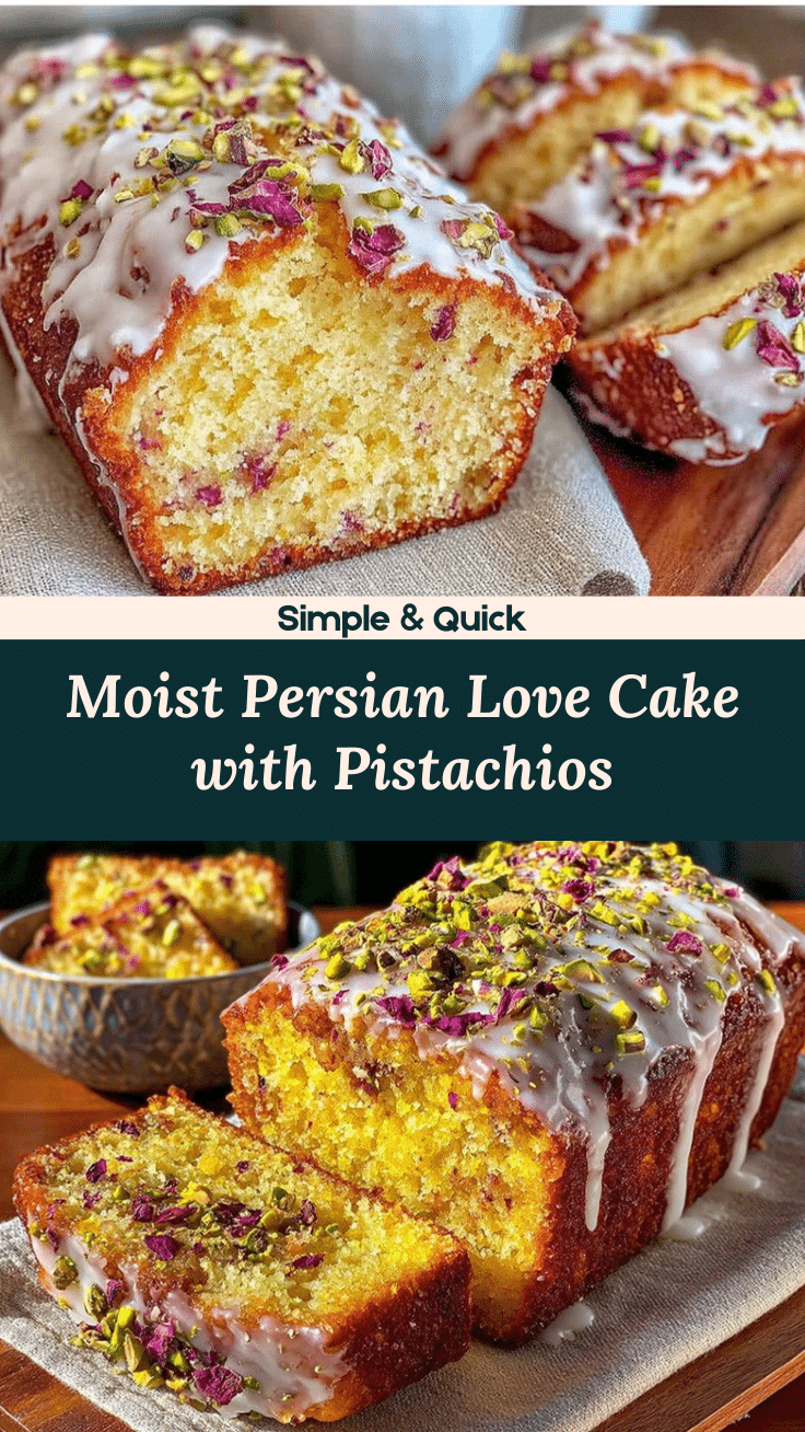 moist Persian love cake recipe