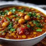 Moroccan Harira Lentil Soup - featured image