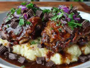 Oaxacan mole negro chicken - featured image