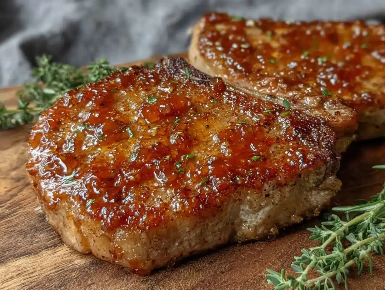 pan seared pork chops preparation steps