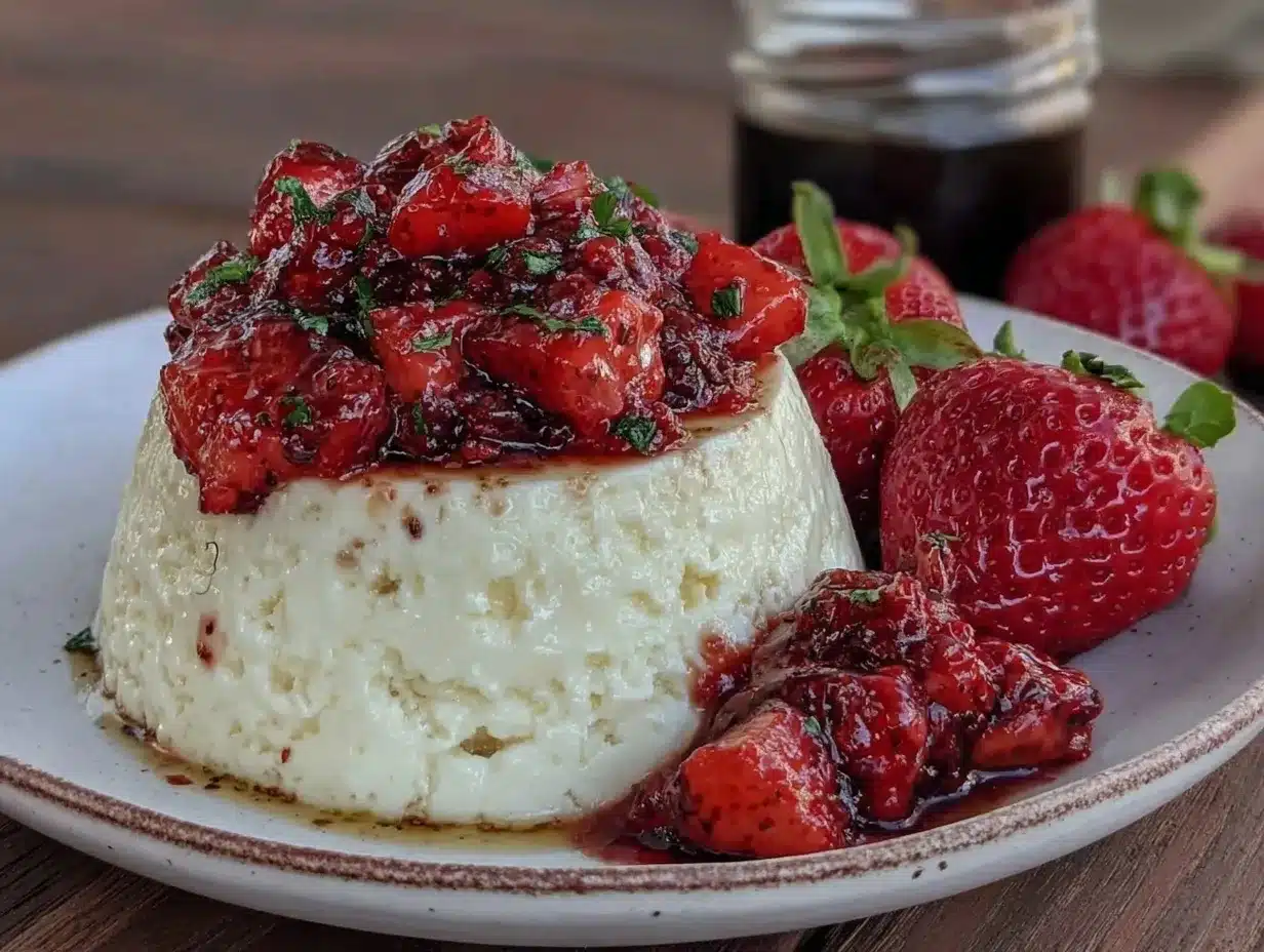 panna cotta recipe preparation steps