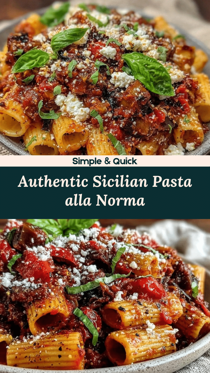 Pasta alla Norma recipe