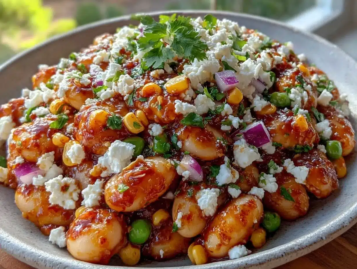 Peruvian solterito lima bean salad - featured image