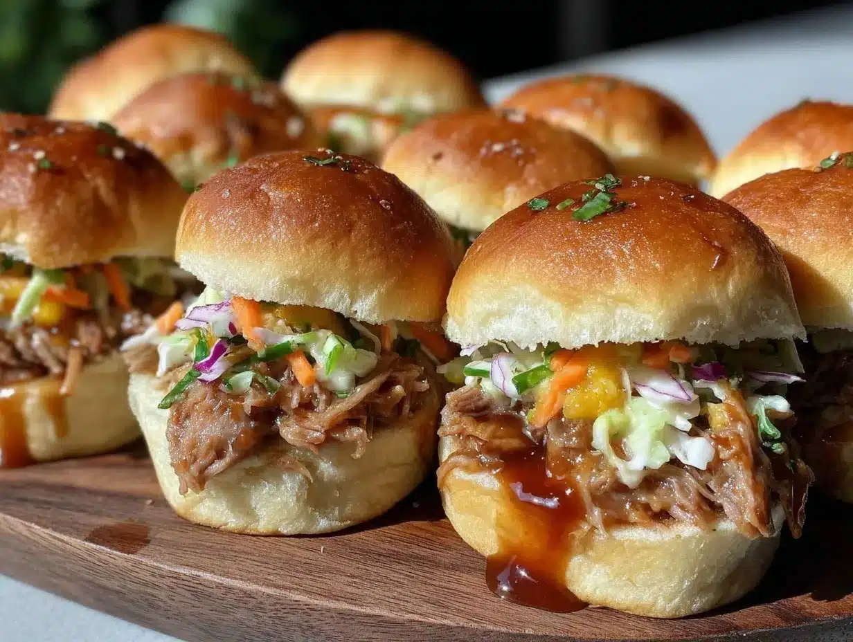 pulled pork sliders preparation steps