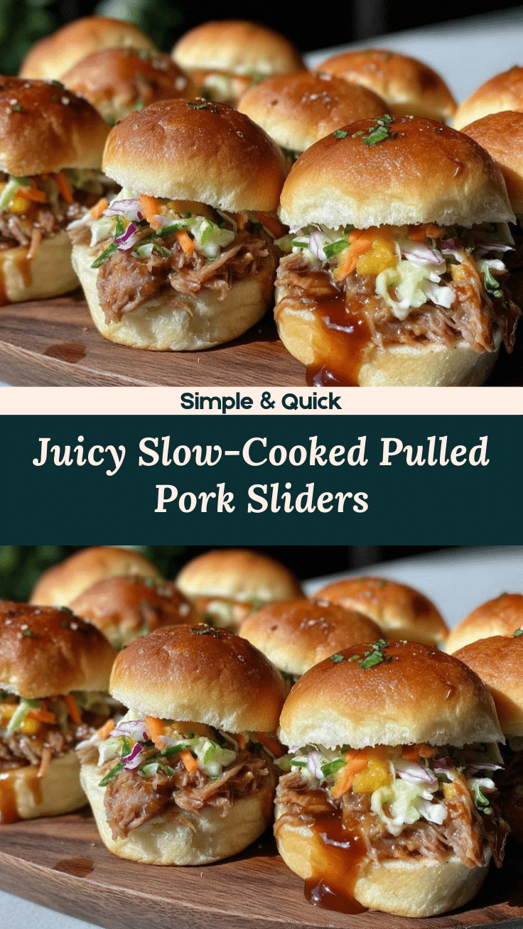 pulled pork sliders recipe