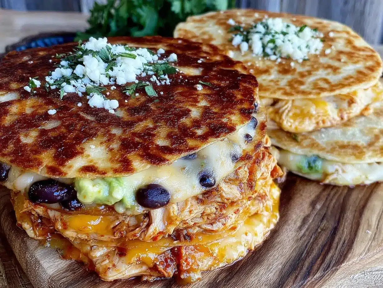 quick crispy quesadillas preparation steps