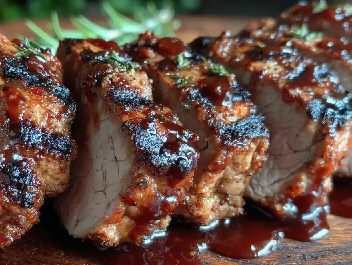 savory BBQ pork tenderloin preparation steps