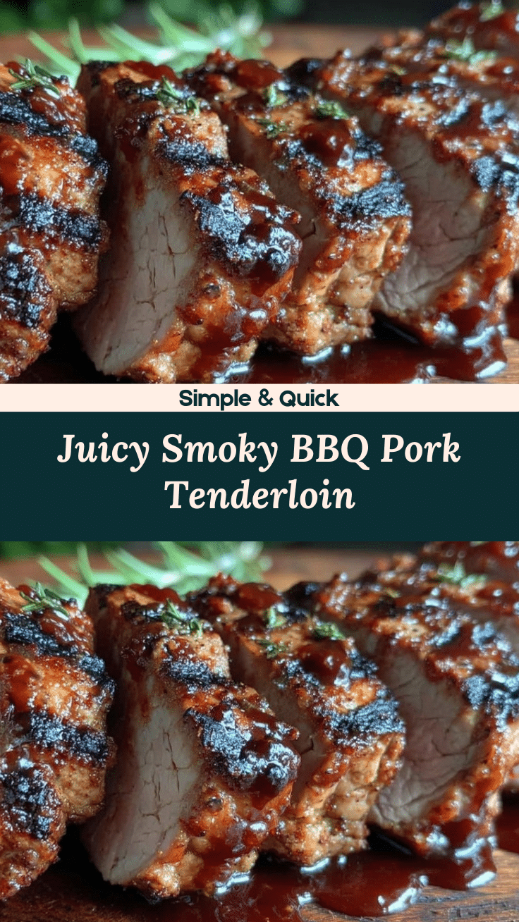 savory BBQ pork tenderloin recipe