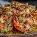 savory garlic butter shrimp - featured image