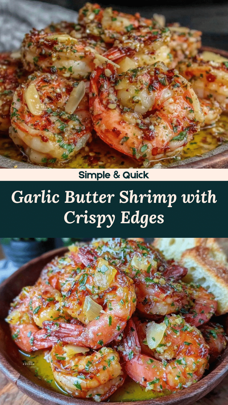 savory garlic butter shrimp recipe
