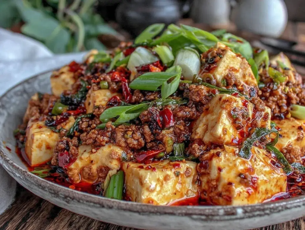 Sichuan mapo tofu recipe - featured image
