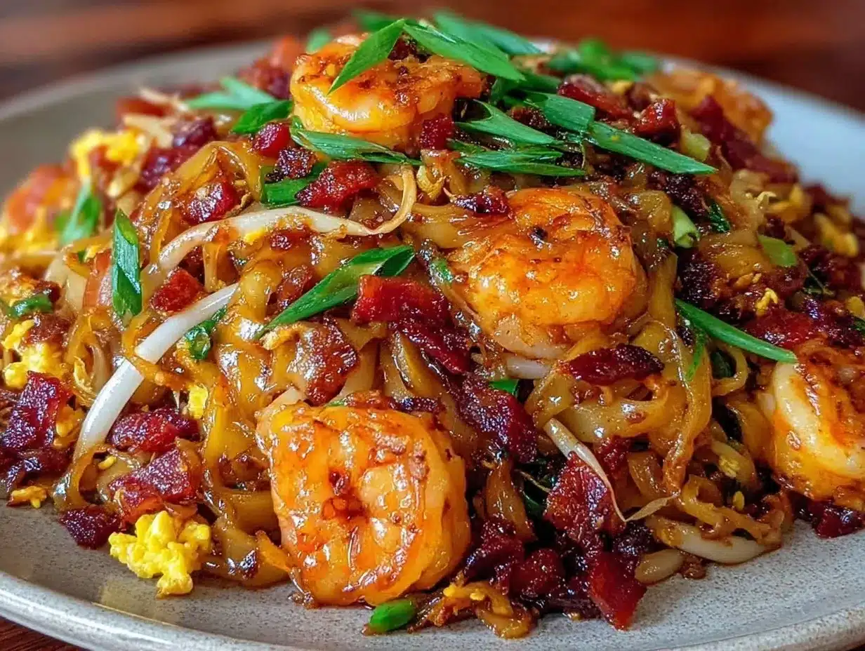 singapore char kway teow recipe preparation steps