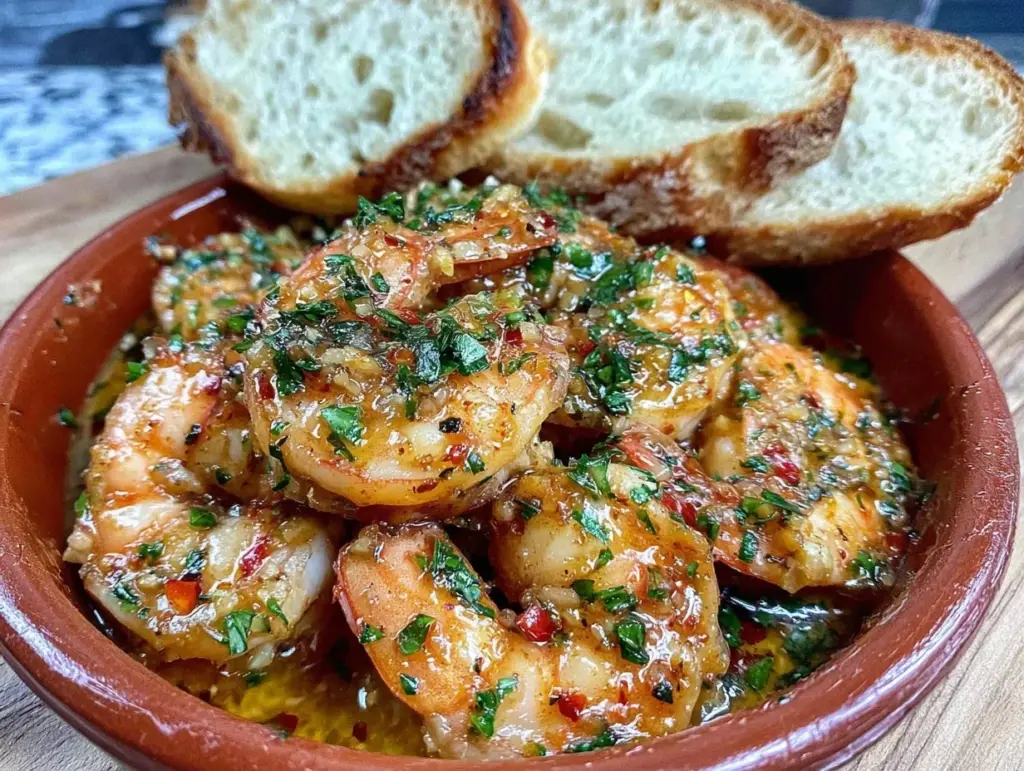 Spanish Garlic Shrimp - featured image