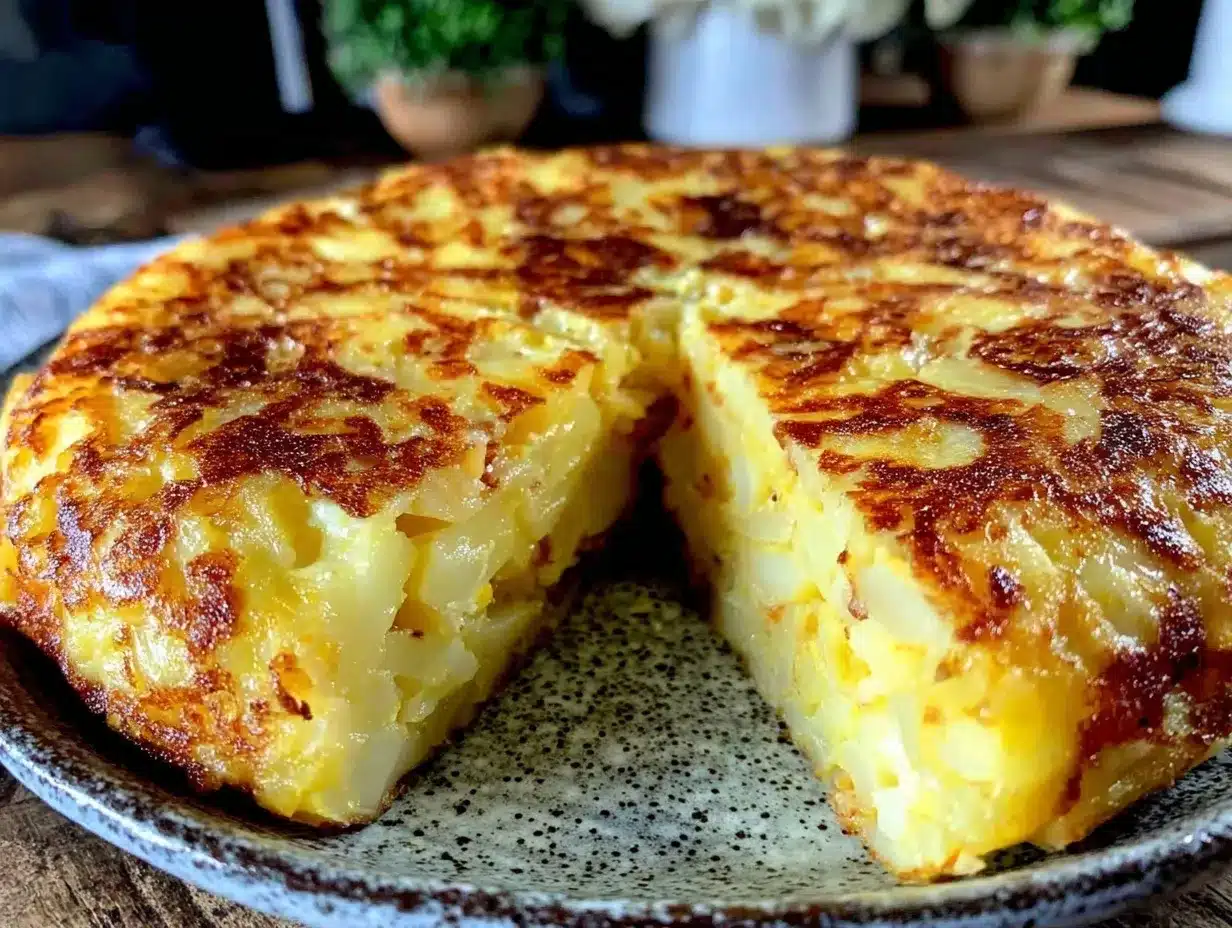 Spanish tortilla recipe preparation steps