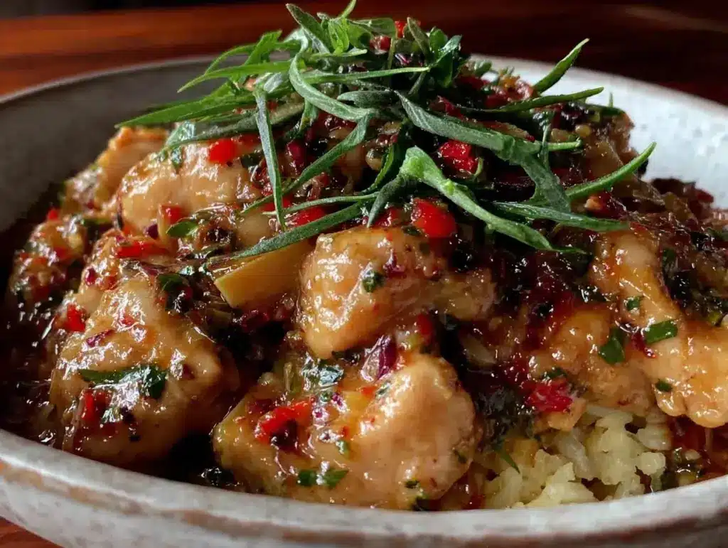 thai green curry chicken - featured image