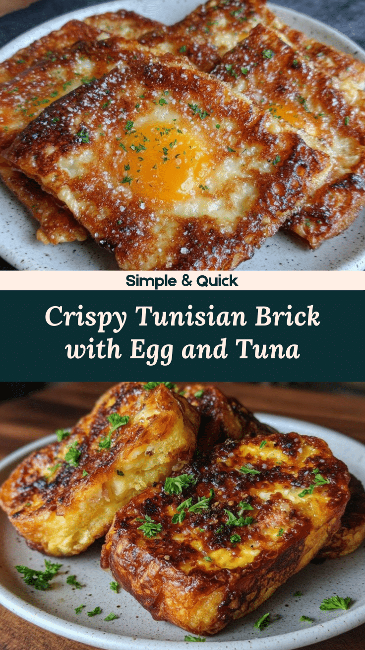 Tunisian Brick à lOeuf recipe