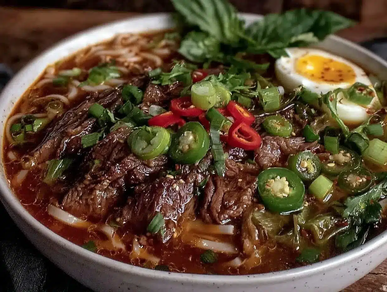vietnamese bun bo hue recipe preparation steps