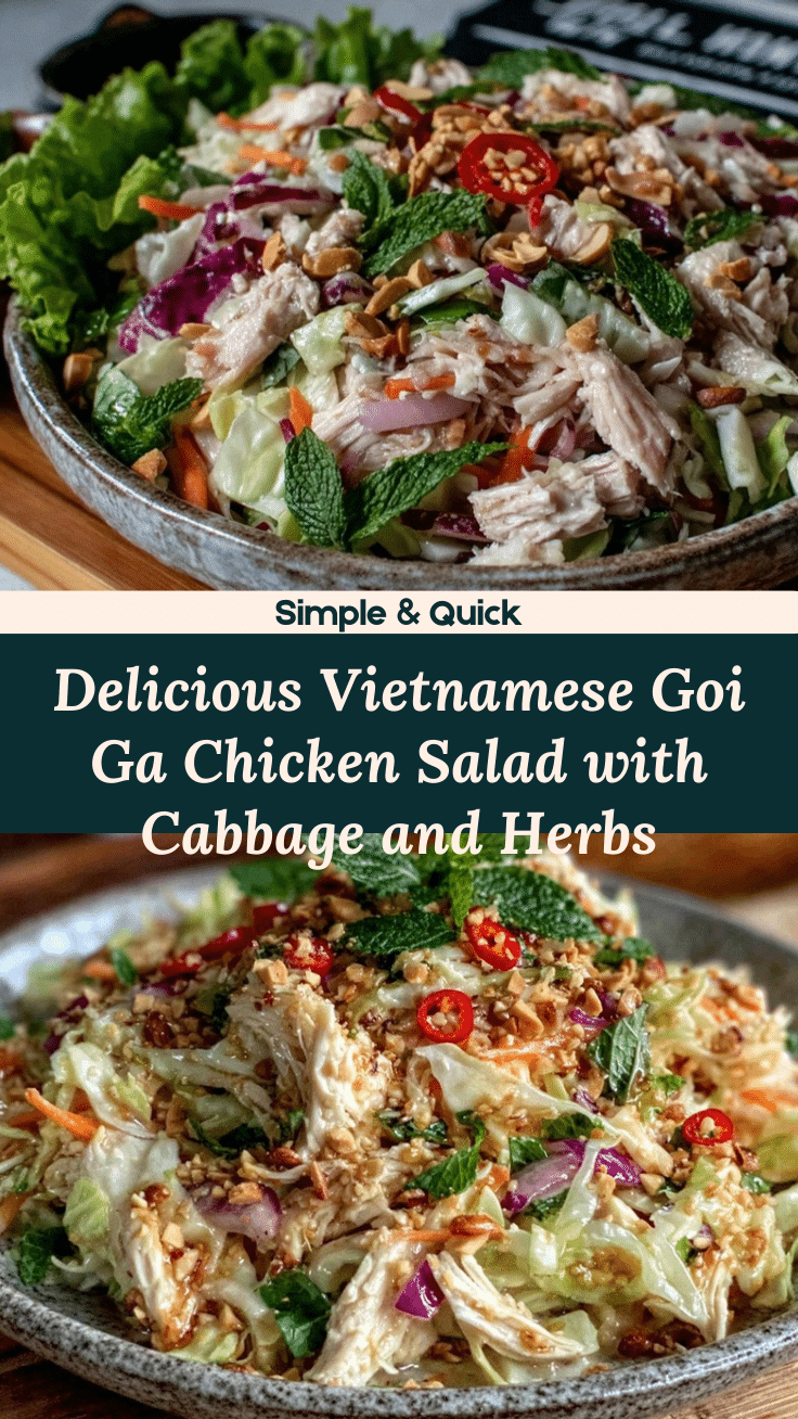 Vietnamese Goi Ga chicken salad recipe
