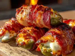 bacon-wrapped stuffed jalapeños - featured image