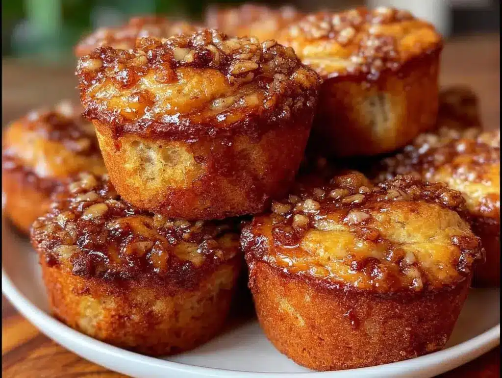 banana bread muffins - featured image