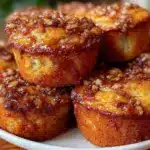 banana bread muffins - featured image