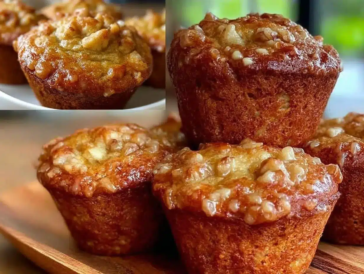 banana bread muffins preparation steps