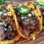beer-braised brisket tacos - featured image