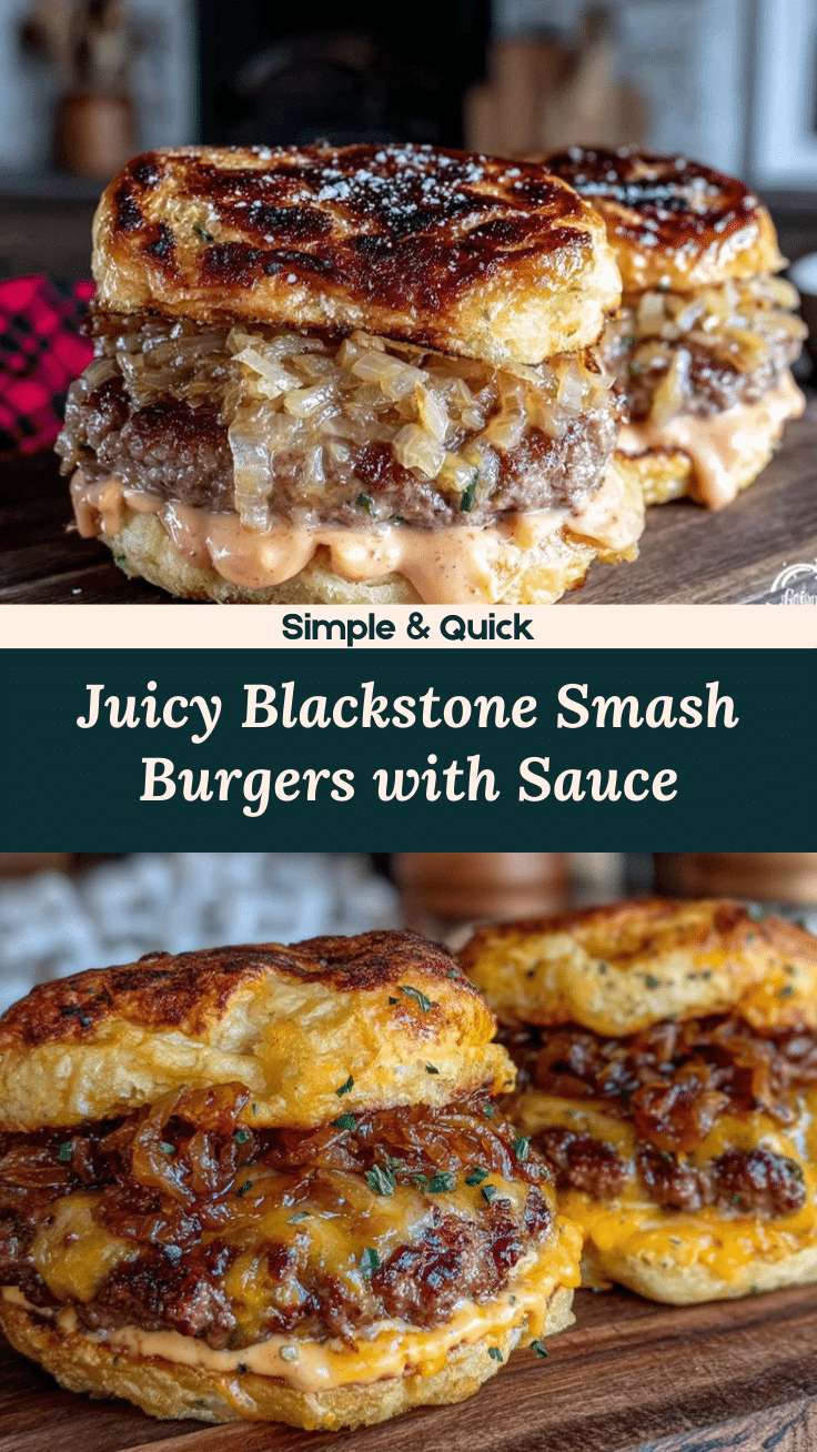 blackstone griddle smash burgers recipe