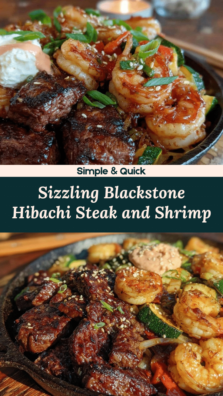 Blackstone hibachi steak and shrimp recipe recipe