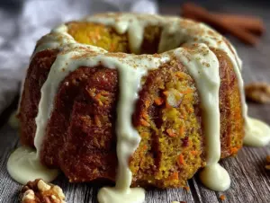 brown butter carrot cake bundt - featured image