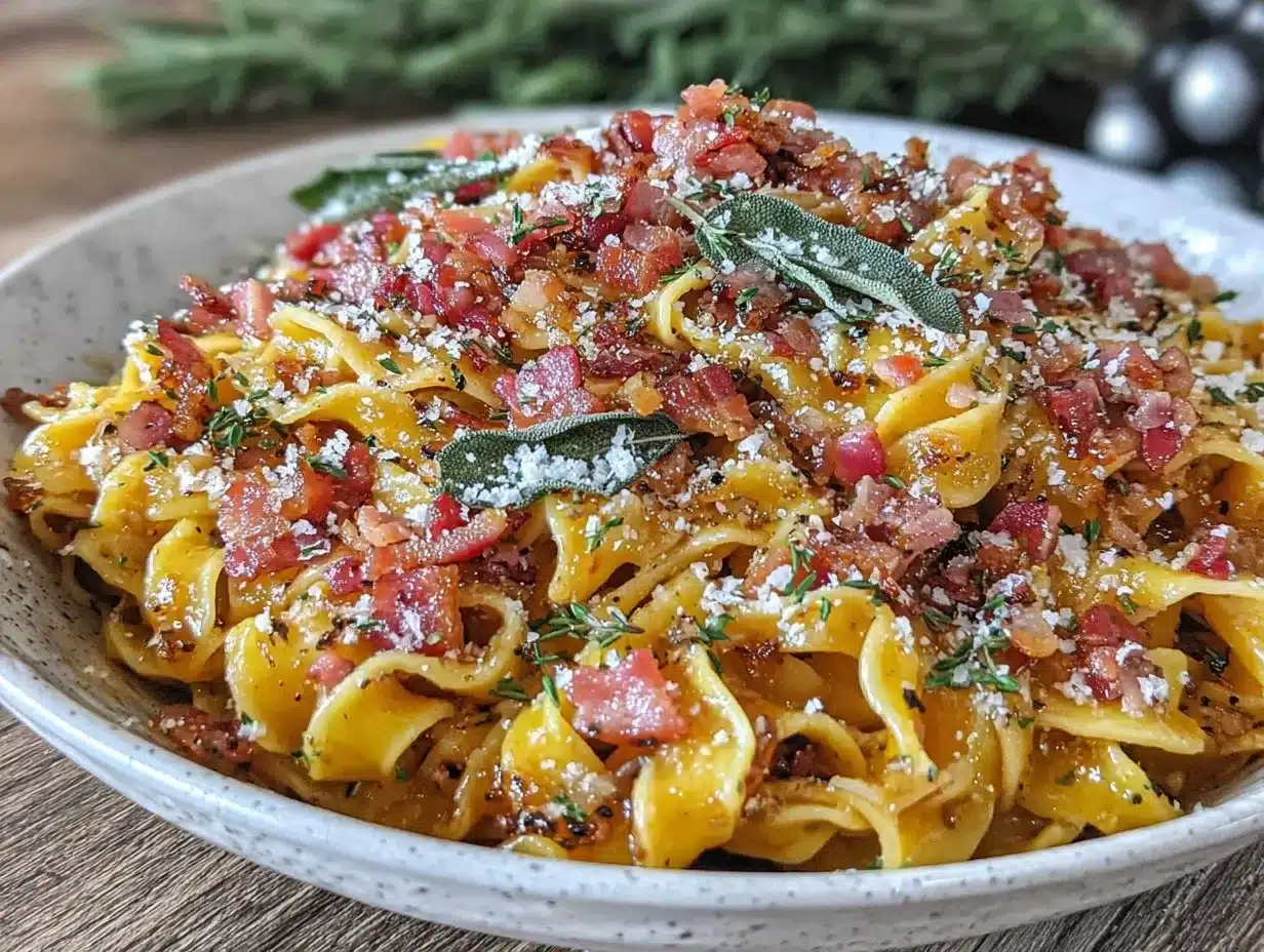 brown butter sage pasta preparation steps