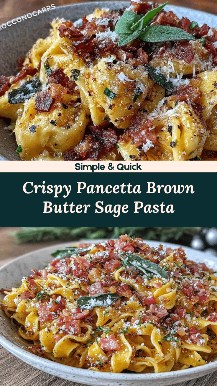 brown butter sage pasta recipe