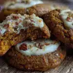 carrot cake thumbprint cookies - featured image